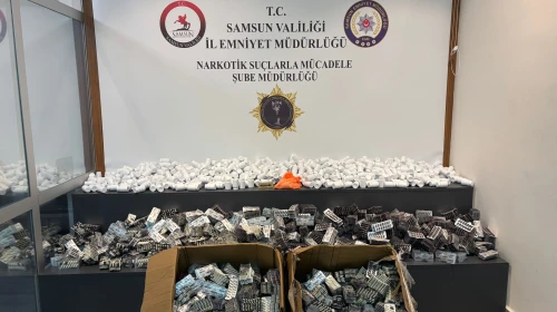 Samsun'da uyuşturucu operasyonu; 1 gözaltı