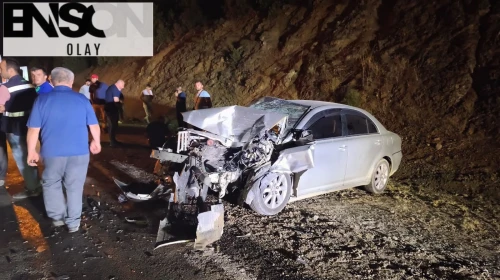 Orman yangınına su taşıyan yangın tankerine çarptı: 1'i ağır 2 yaralı