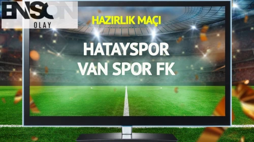 Hatayspor Vanspor FK maçı canlı yayınlanacak mı?