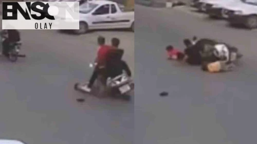 Mersin'de korkunç kaza! Küçük çocuğa iki motosiklet birden çarptı