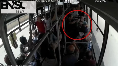 Otobüs şoförü, rahatsızlanan yolcuyu hastaneye yetiştirdi