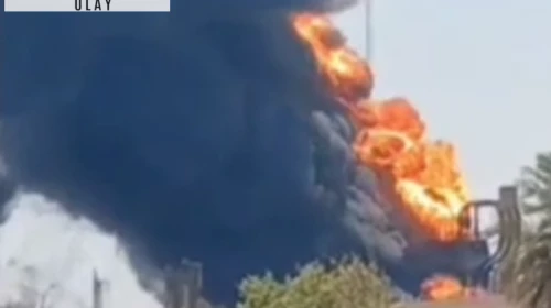 İran'da petrol rafinerisinde yangın çıktı