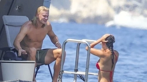 Erling Haaland, aşkla moral arıyor