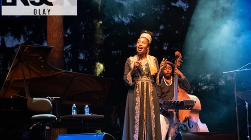 İlk kez Türkiye'de... Jazzmeia Horn İstanbul'da konser verdi!