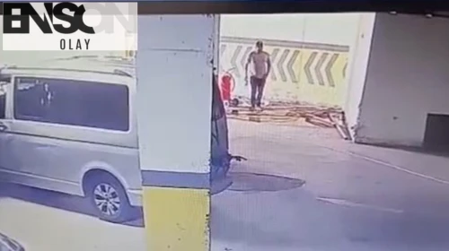 Esenyurt'ta siteden matkap hırsızlığı kamerada