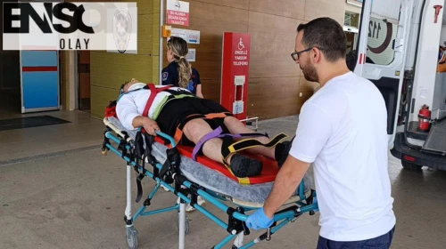 Yolcu otobüsü ile tır çarpıştı