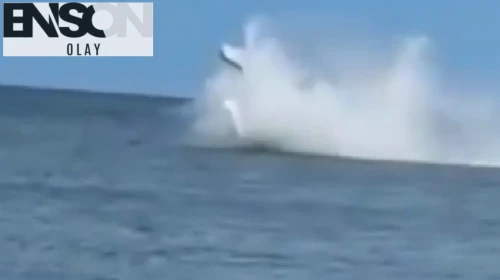 Uçak okyanusa acil iniş yaptı!