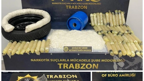 Trabzon’da uyuşturucu ve kaçakçılık operasyonu