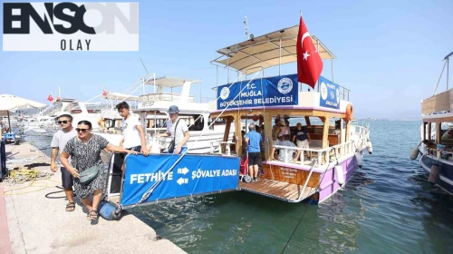 Fethiye-Şövalye Adası yolcu motoru seferleri başladı