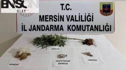 Mersin’de uyuşturucu operasyonu: 8 gözaltı