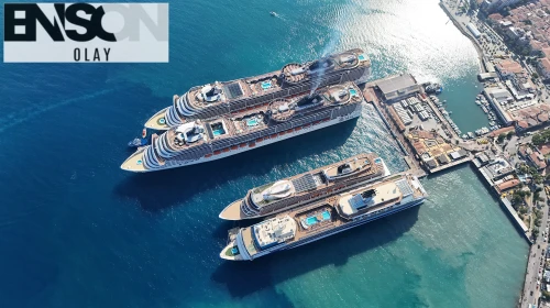 Kuşadası 5 kruvaziyerle binlerce turisti ağırladı