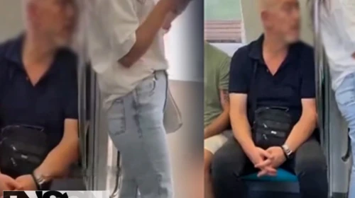 Marmaray'da her gün ayrı bir skandal: Genç kızın saçlarını koklamaya çalışırken yakalandı