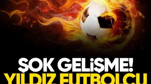 Şok gelişme! Yıldız futbolcu ülkeyi terk etti...