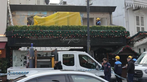 Bebek'te yankılanan balyoz sesleri paniğe neden oldu