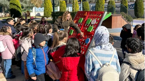 Yenipazarlı Öğrenciler, Efeler Matematik ve Bilim Merkezi'nde Misafir Edildi