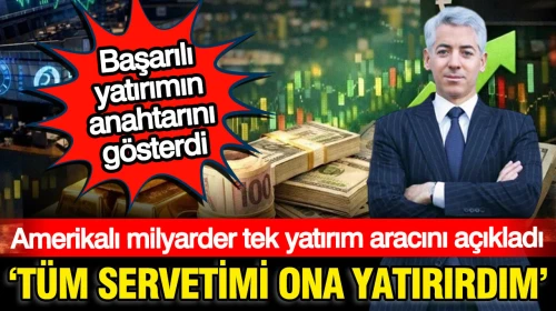 Amerikalı milyarder, sermayesini yatıracağı yeni aracı açıkladı: Geleneksel yatırım araçlarına alternatif bir hamle!