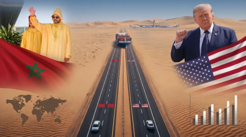 Fas'ta Stratejik Bir Otoyola Donald Trump İsmi Verildi, İşte Detaylar