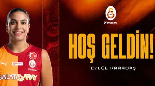 Galatasaray Daikin Kadın Voleybol Takımı, Eylül Karadaş'ı kadrosuna kattı!