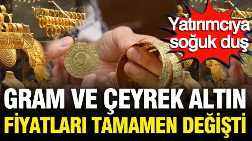 Altın Fiyatları Değer Kaybediyor! Gram Altın ve Çeyrek Altın Ne Kadar Oldu? (29 Ağustos Cumartesi)