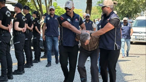 Cumhurbaşkanı'na suikast girişiminin firari şüphelisi adliyeye sevk edildi