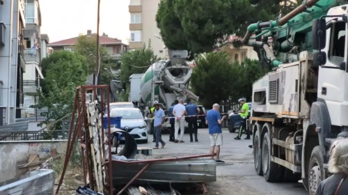 Maltepe'de beton mikserinin atında kalan kadın öldü : Sürücü gözaltında