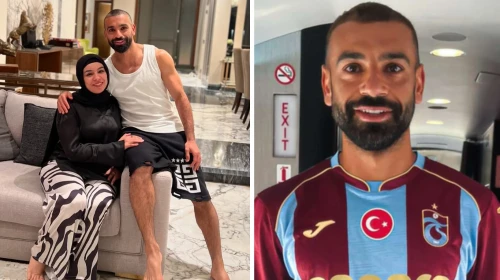 Trabzonspor'a gelen Salah'ın eşinden ilk Türkiye mesajı