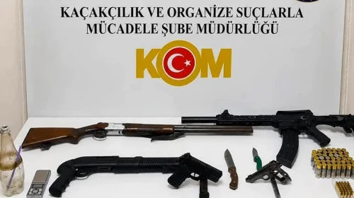 Samsun'da gerçekleşen silah kaçakçılığı operasyonunda 3 kişi yakalandı