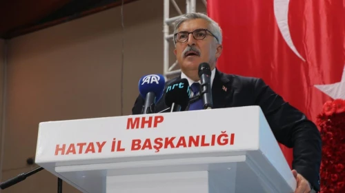 AK Parti Genel Başkan Yardımcısı Yayman, MHP'nin Hatay il kongresine katıldı