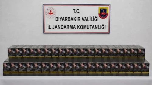 Diyarbakır'da kaçakçılık operasyonu : 5 bin 239 paket sigara ve 2 bin 45 paket ısıtılmış tütün ele geçirildi