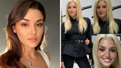 Hande Erçel sarışın oldu sanıldı: Görenler tanıyamadı