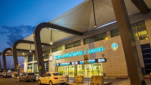 Konya Havalimanı 115 bin yolcuya hizmet verdi