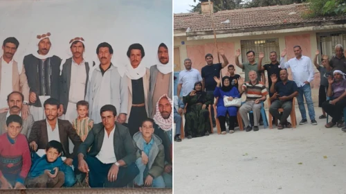 40 yıl sonra gelen kahraman: Şanlıurfa'da görev yapan emekli öğretmen yıllar sonra o köye döndü