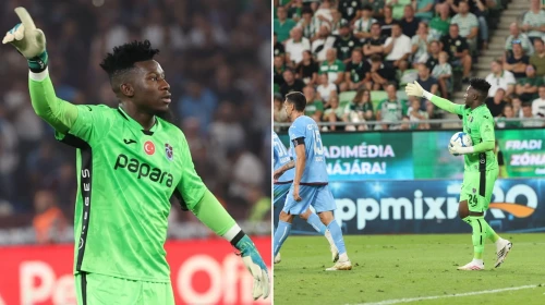 Trabzonspor'da Onana'nın performansı dikkat çekti: 165 isabetli pas ile oynadı