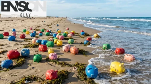 Teksas sahillerinde ortaya çıkan esrarengiz plastik kumbaraların kökeni şaşırttı!