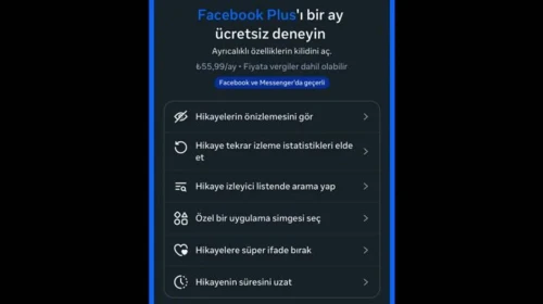 Facebook Plus Türkiye'de! İşte fiyatı ve yeni özellikleri