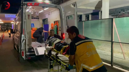 Karaman'da üç araçlı zincirleme kaza : 2 yaralı