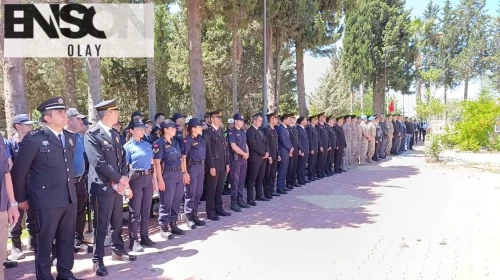 Jandarmanın 187’nci kuruluş yıl dönümünde şehitlik ziyareti yapıldı