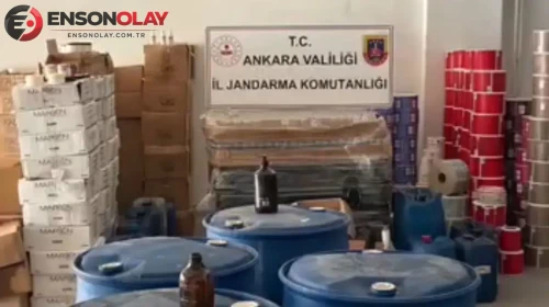 10 milyon lira değerinde sahte ve kaçak kozmetik ürün Ankara'da ele geçirildi