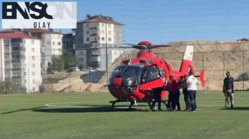 Zamanla yarışan sağlık ekipleri hayat kurtardı: Kalp krizi geçiren hasta gökyüzünden gelen yardımla hayata tutundu