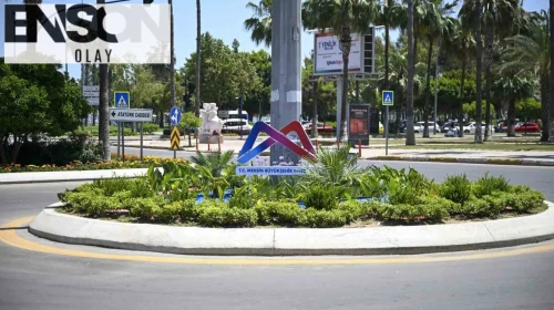 Mersin’de yaz estetiği: Şehir çiçeklerle nefes alıyor