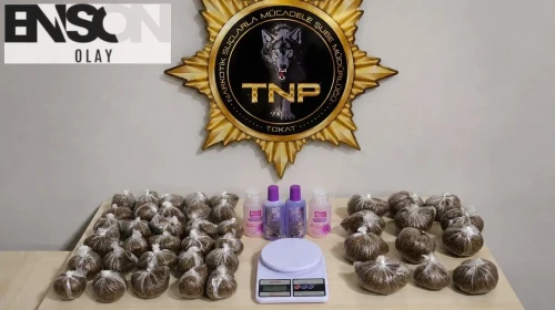 Niksar'da zehir tacirlerine geçit yok: Motosikletli kaçış operasyonla bitti