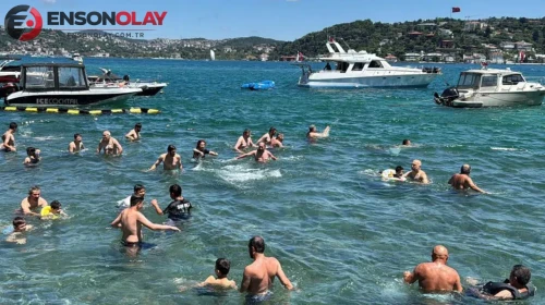 İstanbul'da kavurucu sıcak : Sahiller ve vapur iskelelerinde yoğunluk oluştu