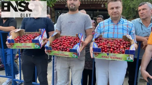 Alaşehir’de kirazın şampiyonları belli oldu: Bahçelerin en iyileri altınla ödüllendirildi