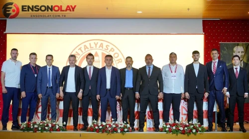 Antalyaspor'da Mustafa Ergün dönemi resmen başladı: İşte yeni görev dağılımı!