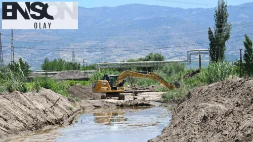 Alaşehir'de Zeytinçayı Deresi temizlendi, taşkın riskine önlem alındı