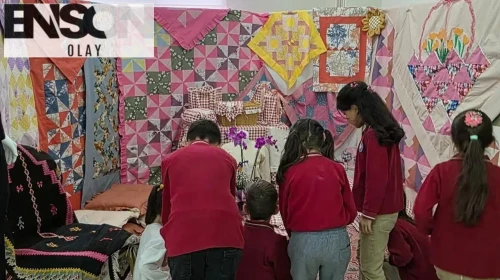 Aydıntepe’de öğrencilerin sanat ve deney çalışmaları sergilendi