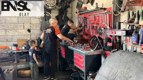 Cizre’de ezber bozan hikaye: Yemek getirdiği sanayide motor ustası oldu!