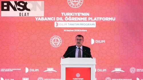 Bakan Tekin, Türkiye'nin yeni yabancı dil öğrenme platformu DİLİM'i kamuoyuna duyurdu