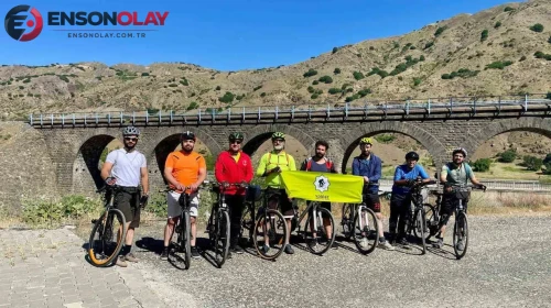 Bisiklet tutkunlarının rotası Palu oldu