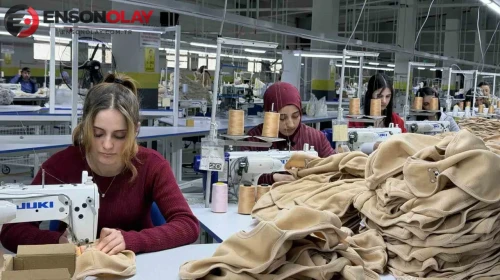Ağrı’da üretilen bebek giysileri dünya pazarlarına ulaşırken istihdamı artırıyor